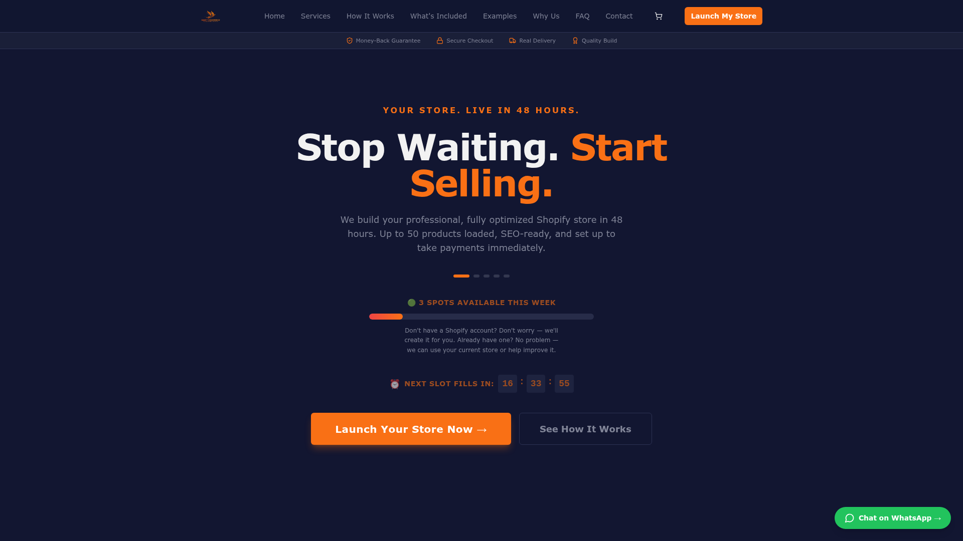 Swift Shopify website screenshot - Shopify Store Builder | Bundle Box South Africa